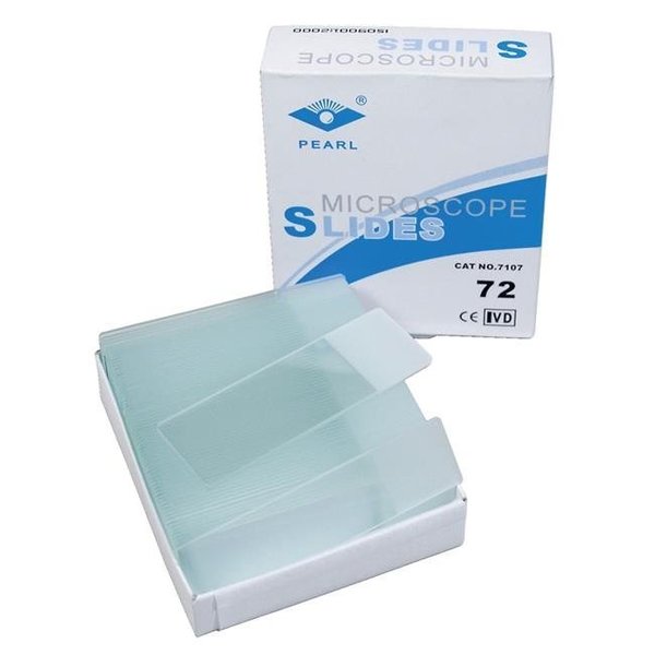 Delta Education Delta Education 193-7454 Frosted Glass Microscope Slides - Pack of 72 193-7454